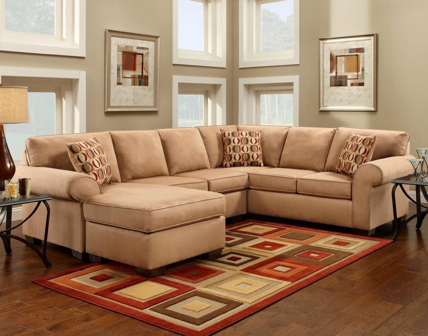 3 Popular Main Colors In Microfiber Sectional Sleeper Sofa In Microfiber Sectional Corner Sofas (View 15 of 20)