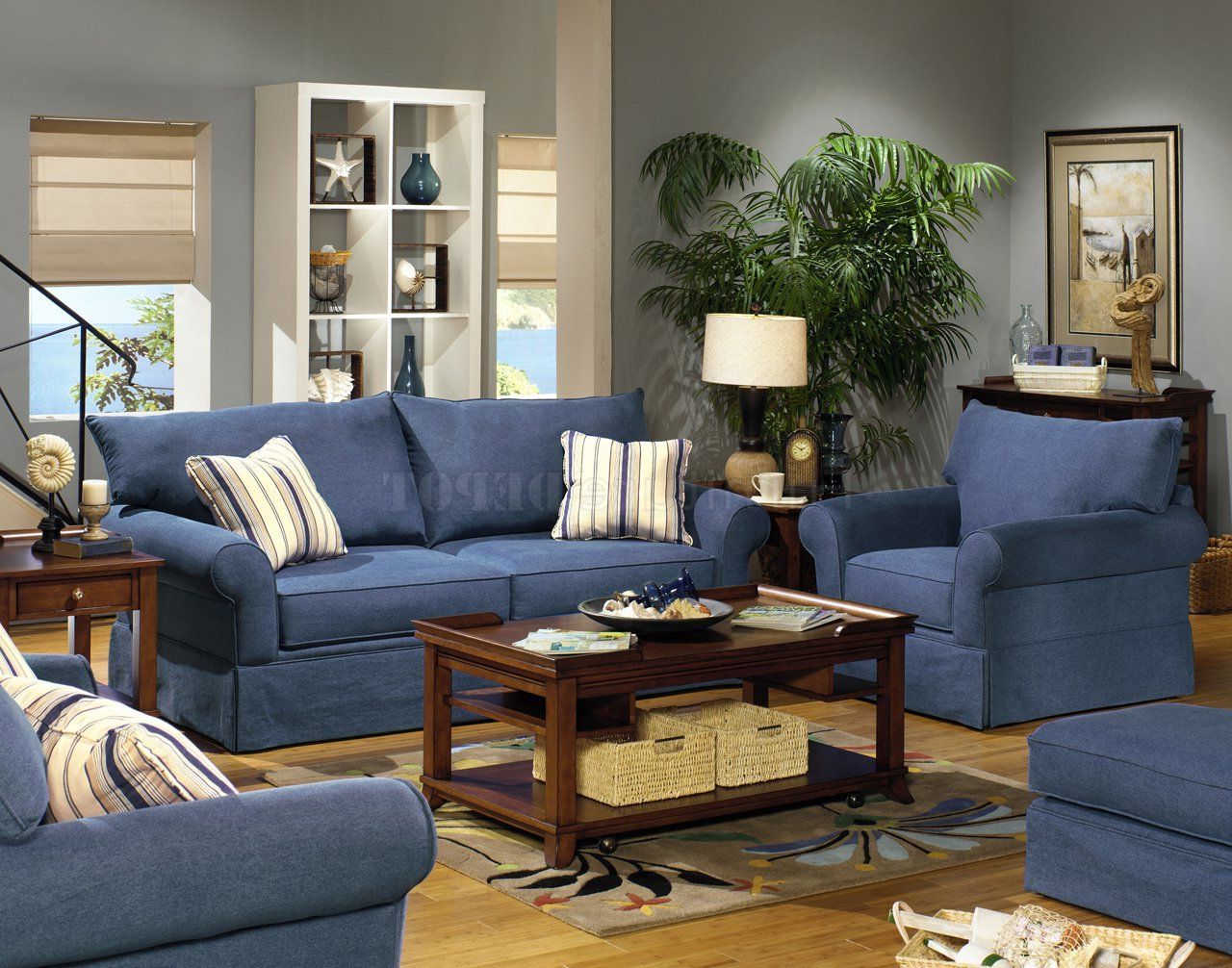 30+ Blue Sofa Living Room Decor With Sofas In Blue (Gallery 17 of 20)