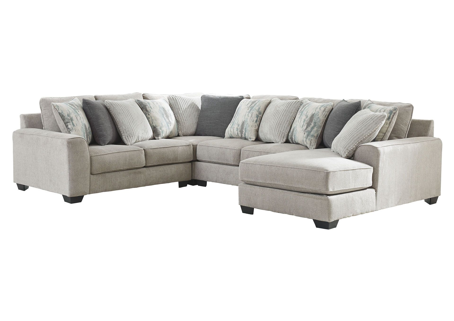 Ardsley 4 Piece Sectional With Chaise Ashley Furniture Homestore With Regard To Left Or Right Facing Sleeper Sectionals (Gallery 1 of 20)