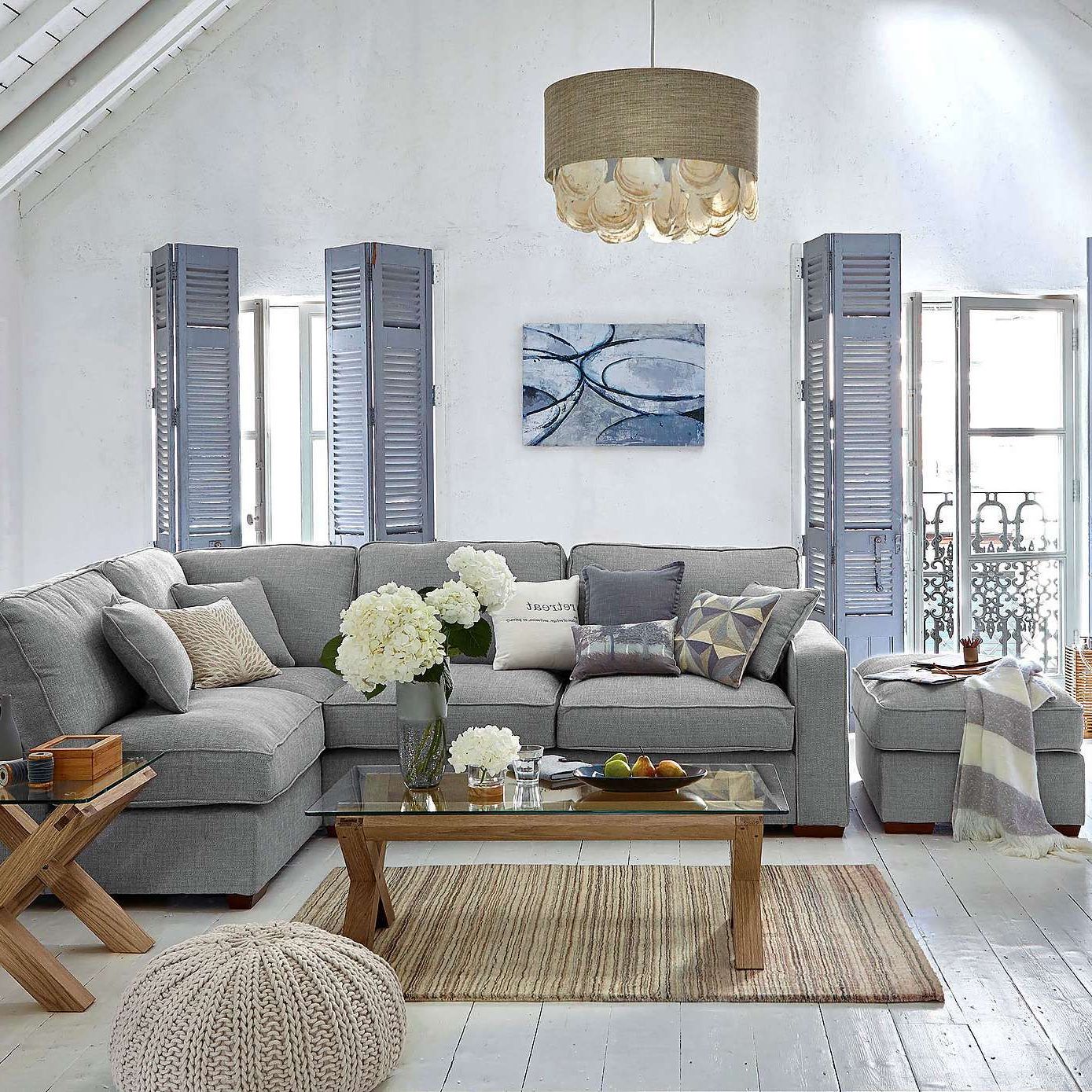Coastal Style Sofas – Charnixrated With Regard To Light Charcoal Linen Sofas (View 12 of 20)