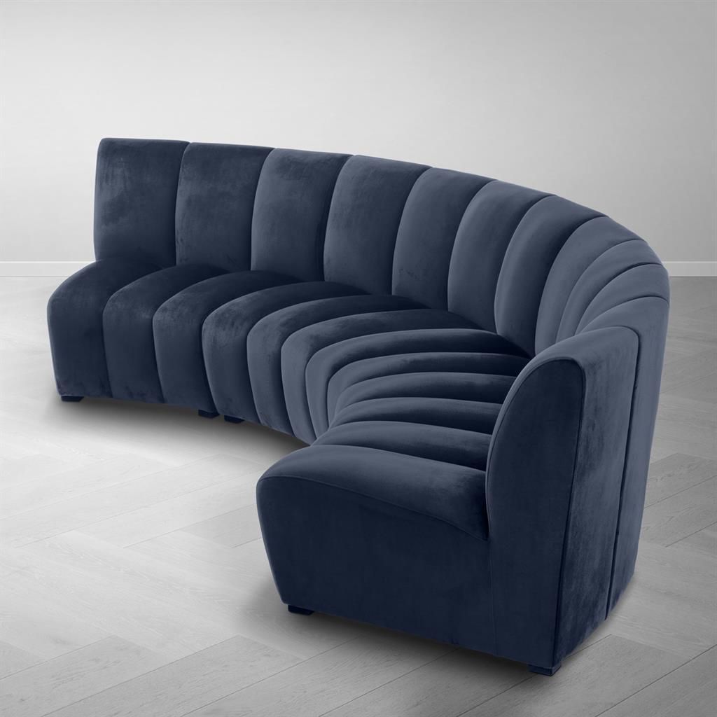 Curved Modular Sofa | Eichholtz Lando | Meuble De Style, Canapé Arrondi Within Sofas With Curved Arms (View 14 of 20)