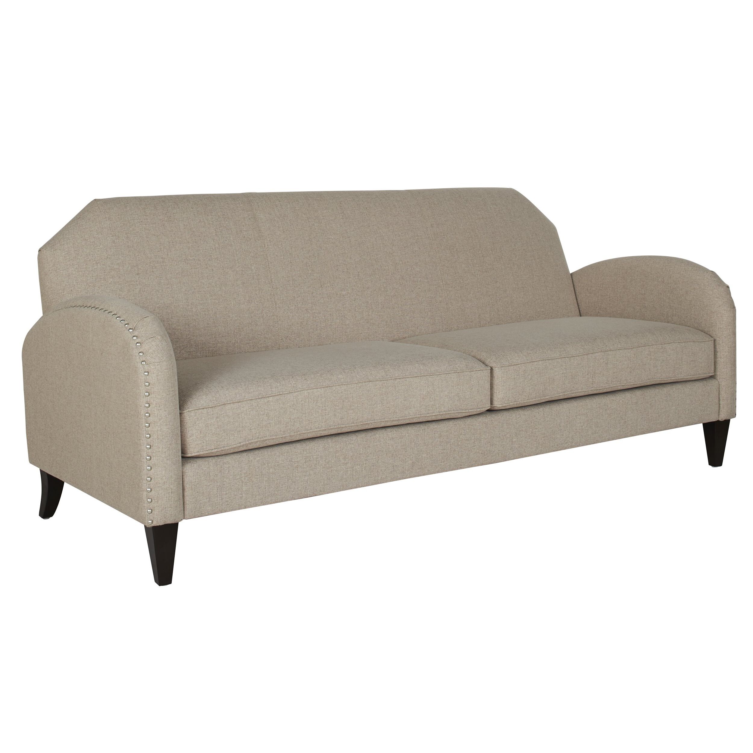 Darby Home Co Ella Unique Curved Arm Sofa | Wayfair Regarding Sofas With Curved Arms (Gallery 1 of 20)