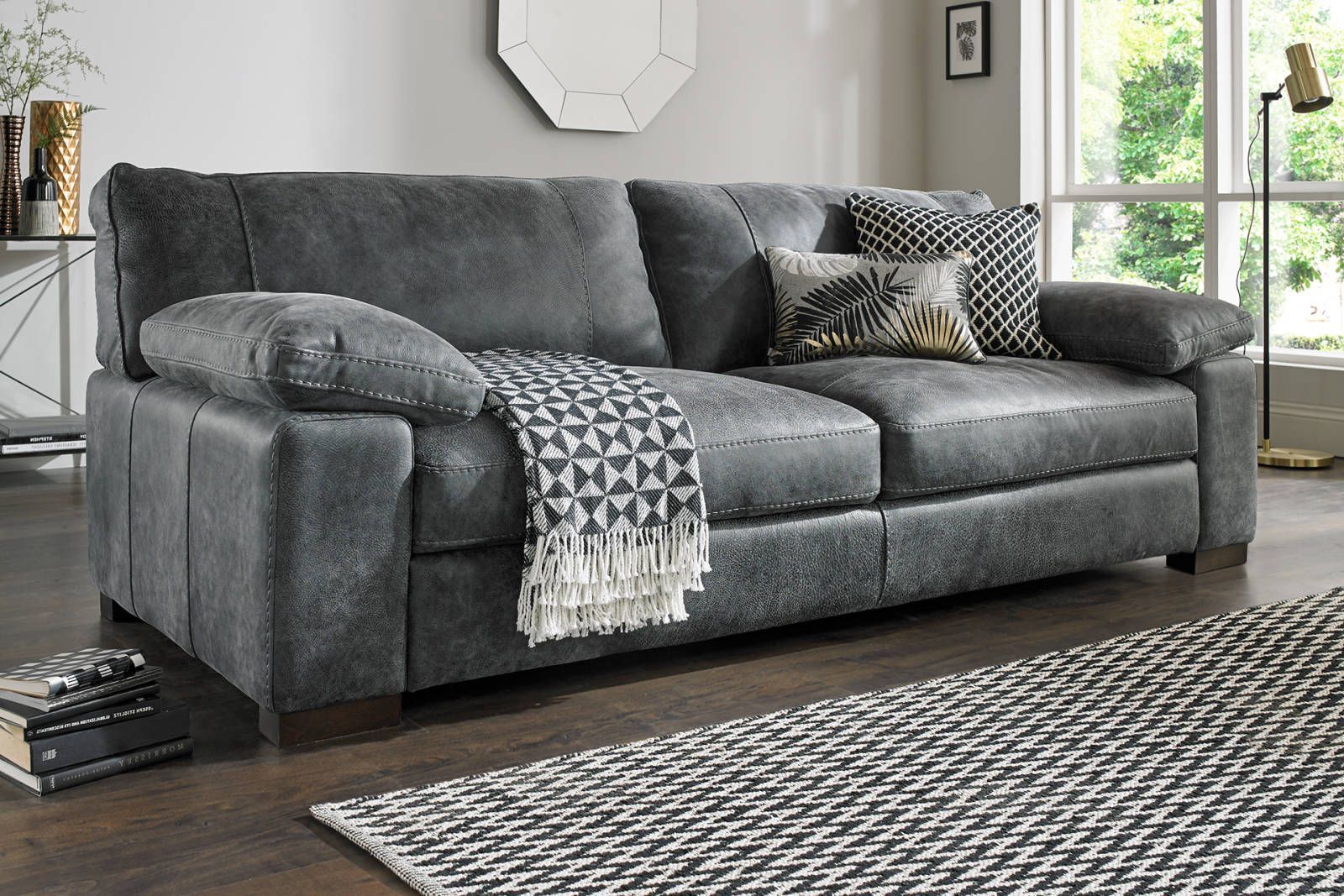 Linara | Sofology | Grey Leather Sofa Living Room, Grey Sofa Living In Sofas In Bluish Grey (View 17 of 20)