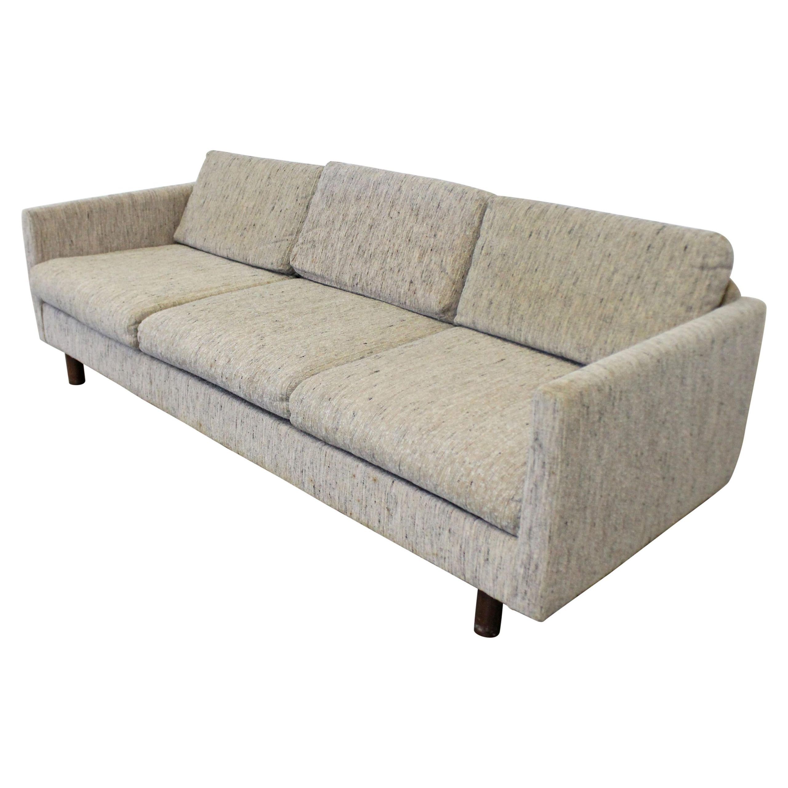 Mid Century Modern 3 Seat Dunbar Style Sofa 85" At 1stdibs Inside Mid Century 3 Seat Couches (Gallery 2 of 20)