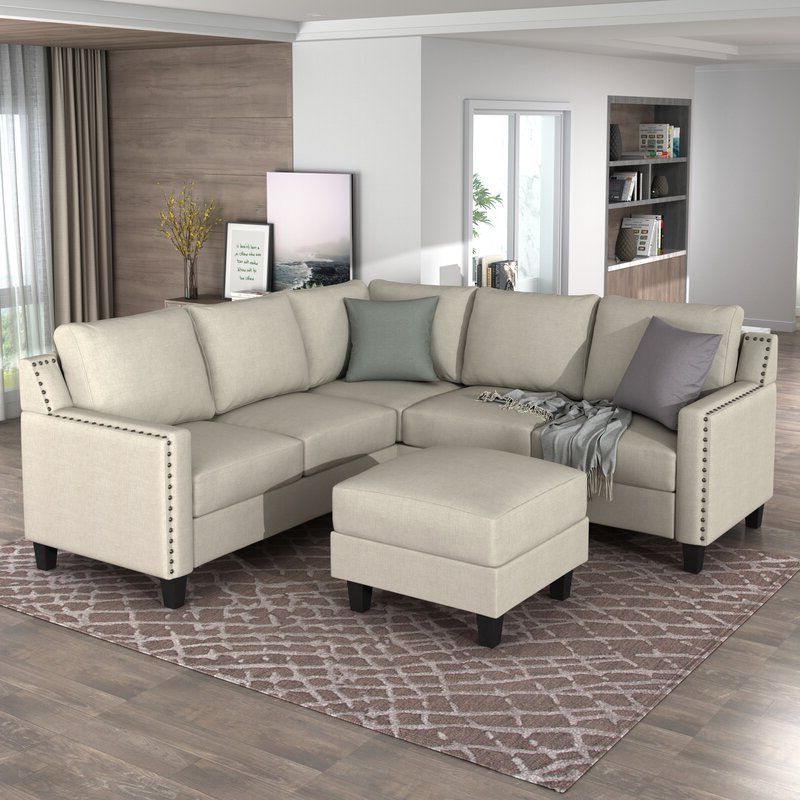Featured Photo of The Best Microfiber Sectional Corner Sofas