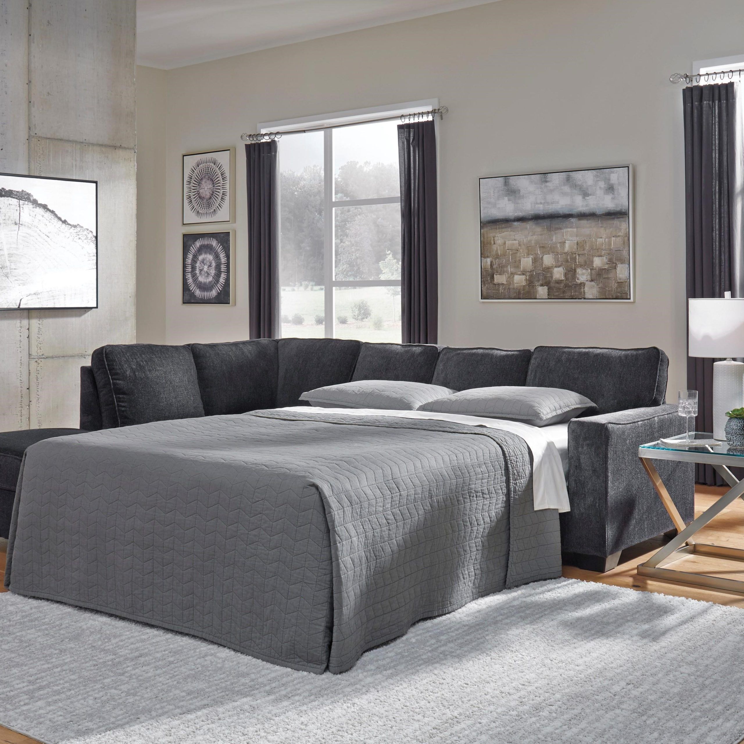 Signature Designashley Altari 805372163 2 Piece Left Arm Facing For Left Or Right Facing Sleeper Sectionals (View 4 of 20)