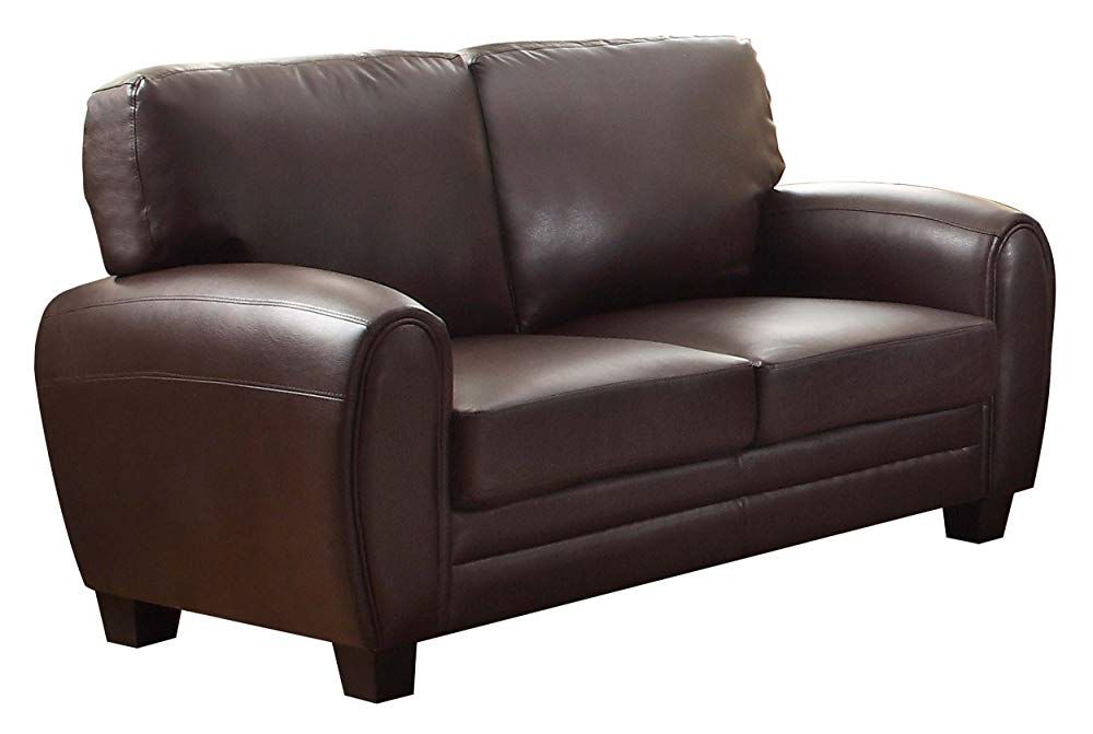 The 10 Best Faux Leather Sofas And Couches Of 2023 | Best Wiki Inside Faux Leather Sofas In Dark Brown (View 10 of 20)