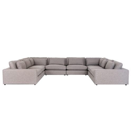 Modern U-Shape Sectional Sofas In Gray (Photo 13 of 20)