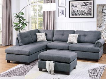 Sofas in Bluish Grey