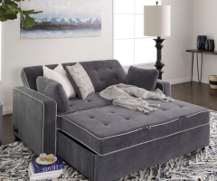 20 Photos 3 in 1 Gray Pull Out Sleeper Sofas