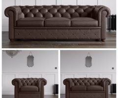 20 Inspirations Faux Leather Sofas in Chocolate Brown