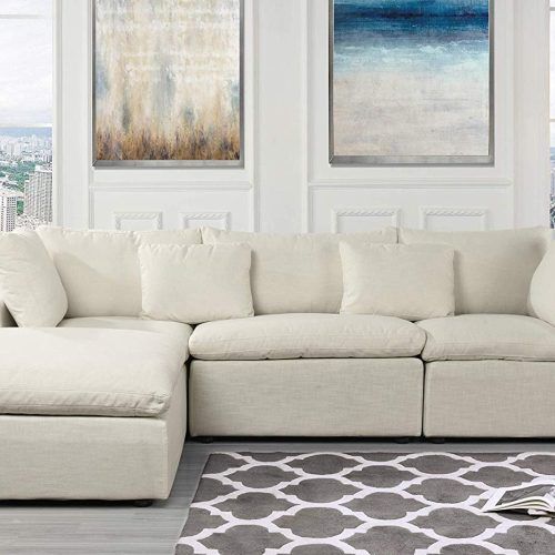 Small L Shaped Sectional Sofas In Beige (Photo 16 of 20)