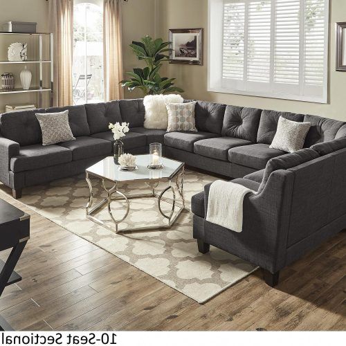 Modern U-Shape Sectional Sofas In Gray (Photo 16 of 20)