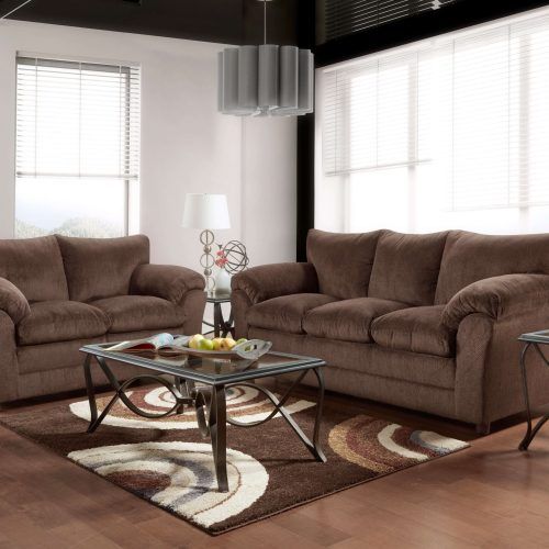 Sofas In Chocolate Brown (Photo 7 of 20)