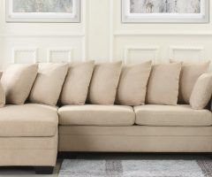 2024 Latest Beige L-shaped Sectional Sofas