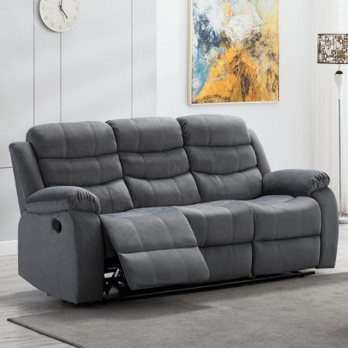 Modern Velvet Sofa Recliners With Storage (Photo 5 of 20)