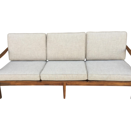 Mid-Century 3-Seat Couches (Photo 5 of 20)