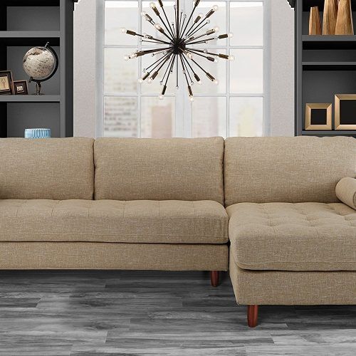 Small L Shaped Sectional Sofas In Beige (Photo 5 of 20)