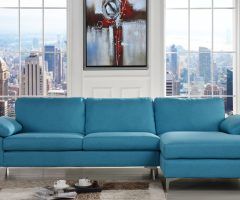 20 Photos Modern Blue Linen Sofas