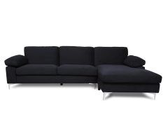 The Best 3 Seat L Shaped Sofas in Black