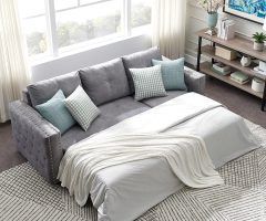 20 Inspirations 2 in 1 Gray Pull Out Sofa Beds