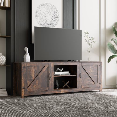 Modern Farmhouse Rustic Tv Stands (Photo 20 of 20)
