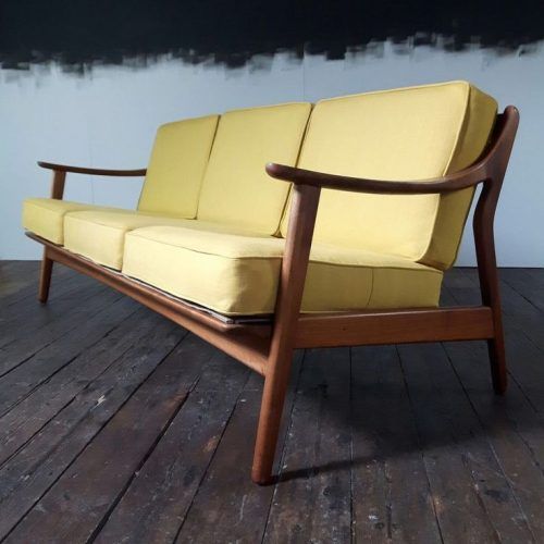 Mid-Century 3-Seat Couches (Photo 11 of 20)