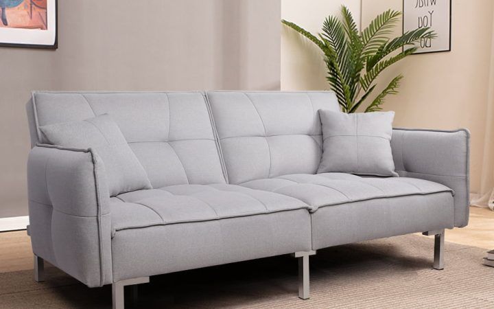 Adjustable Backrest Futon Sofa Beds